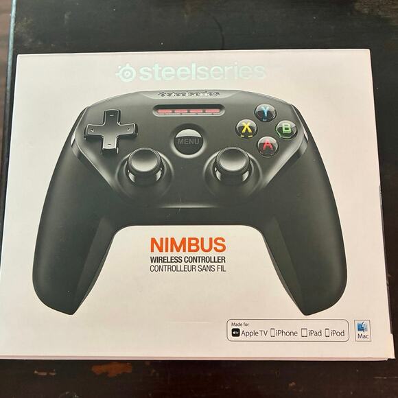 SteelSeries Nimbus Wireless Gaming Controller for Apple Devices - Picture 1 of 5